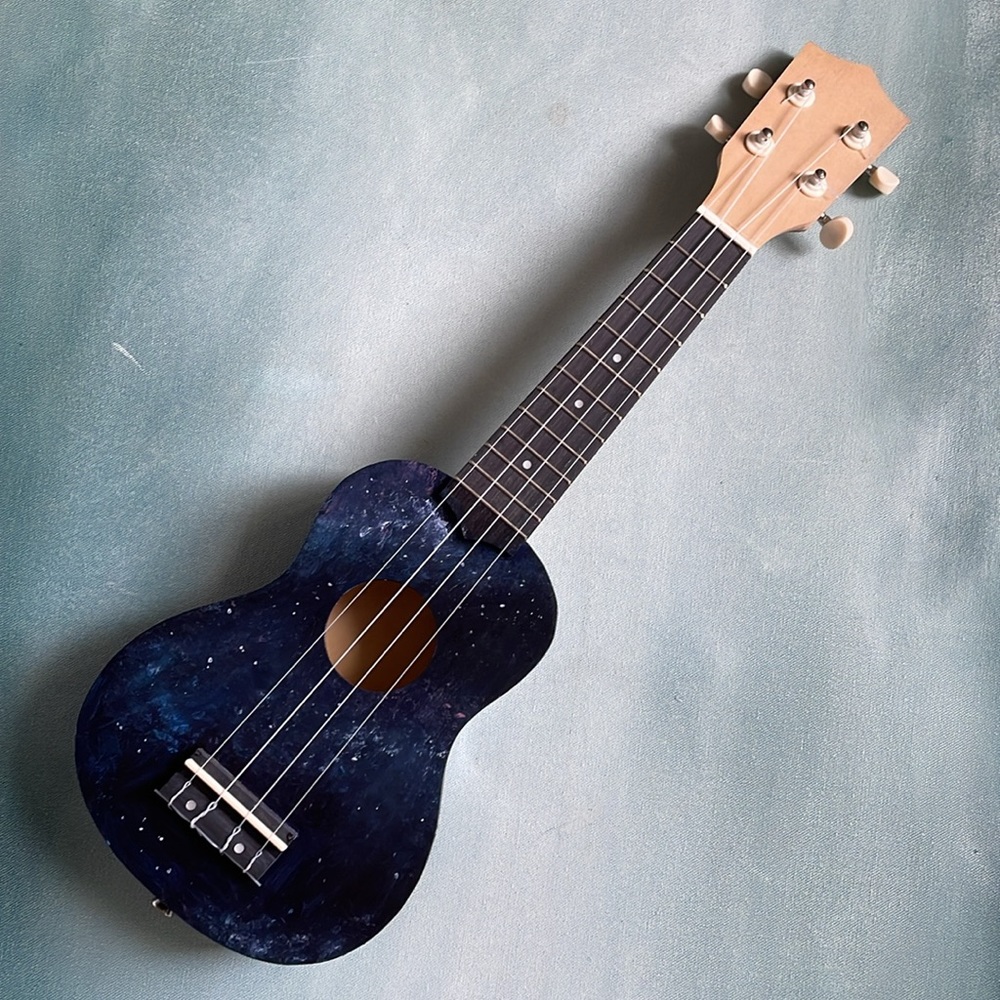 Yaymaker Create A Ukulele Kit Assembled Ukulele with Strap + Accessories